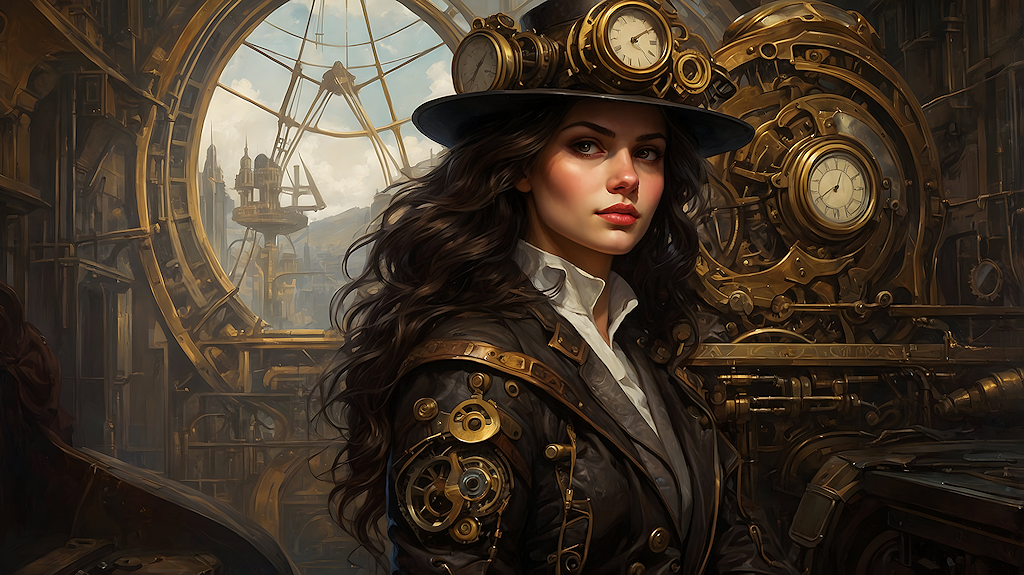 steampunk beauty